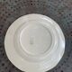 Digoin France cake dish with antique blue rose pattern