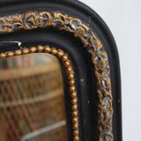 Old wooden mirror