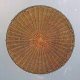 Curved table ferrotine sewing ball of vintage wool