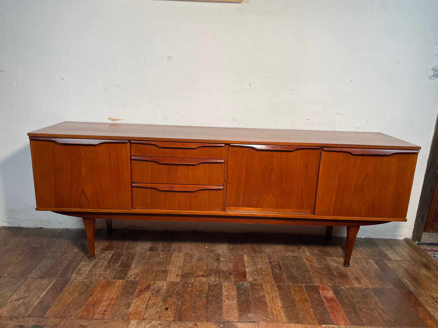 Enfilade en teck par Stonehill 1960
