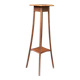 Art Nouveau shelf unit in solid wood from the 20th century.