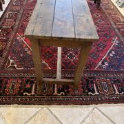 Small antique farmhouse table in solid wood – Authentic patina