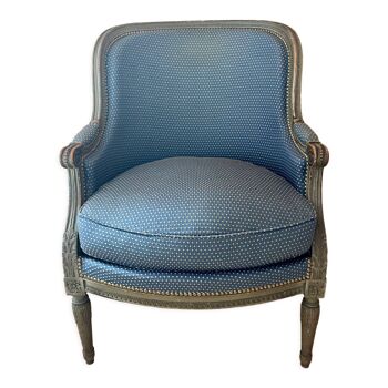Bergère de style Louis XVI
