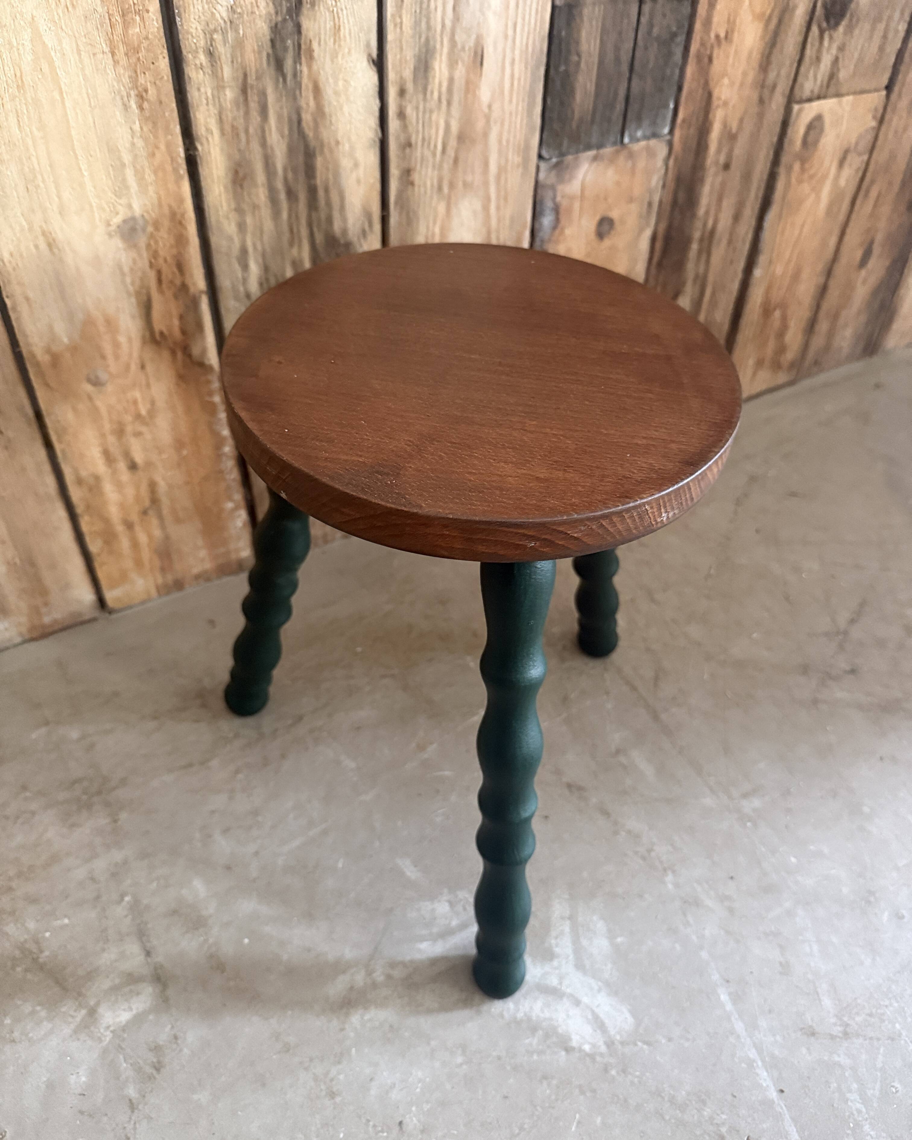 Restored tripod stool