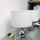 Pair of bedside lamps