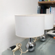 Pair of bedside lamps