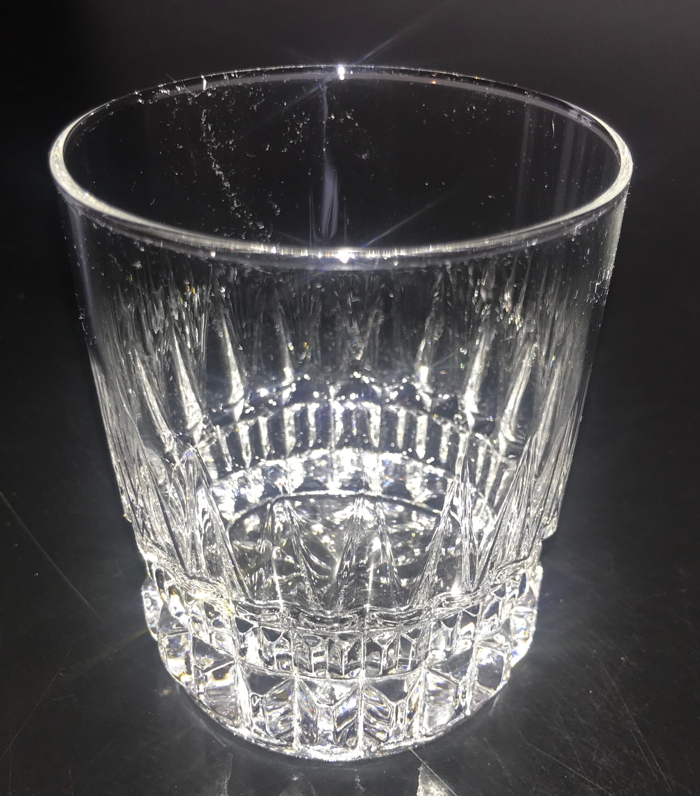 Series of 5 whiskey glasses
