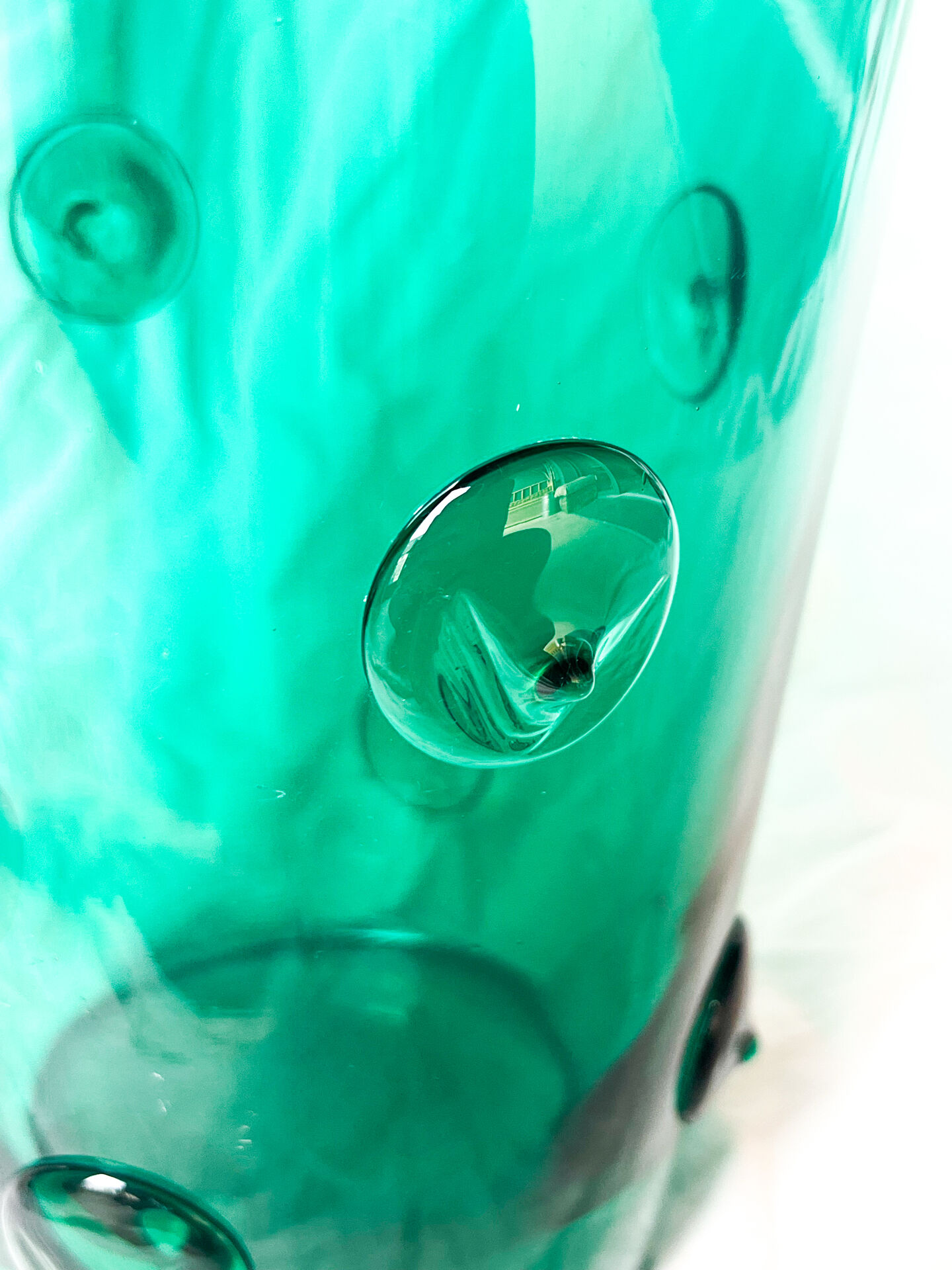 Artist Vase in Blown Glass Marcou Lava Edition