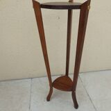 Vintage wooden pedestal table