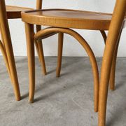 Set de trois chaises bistrot
