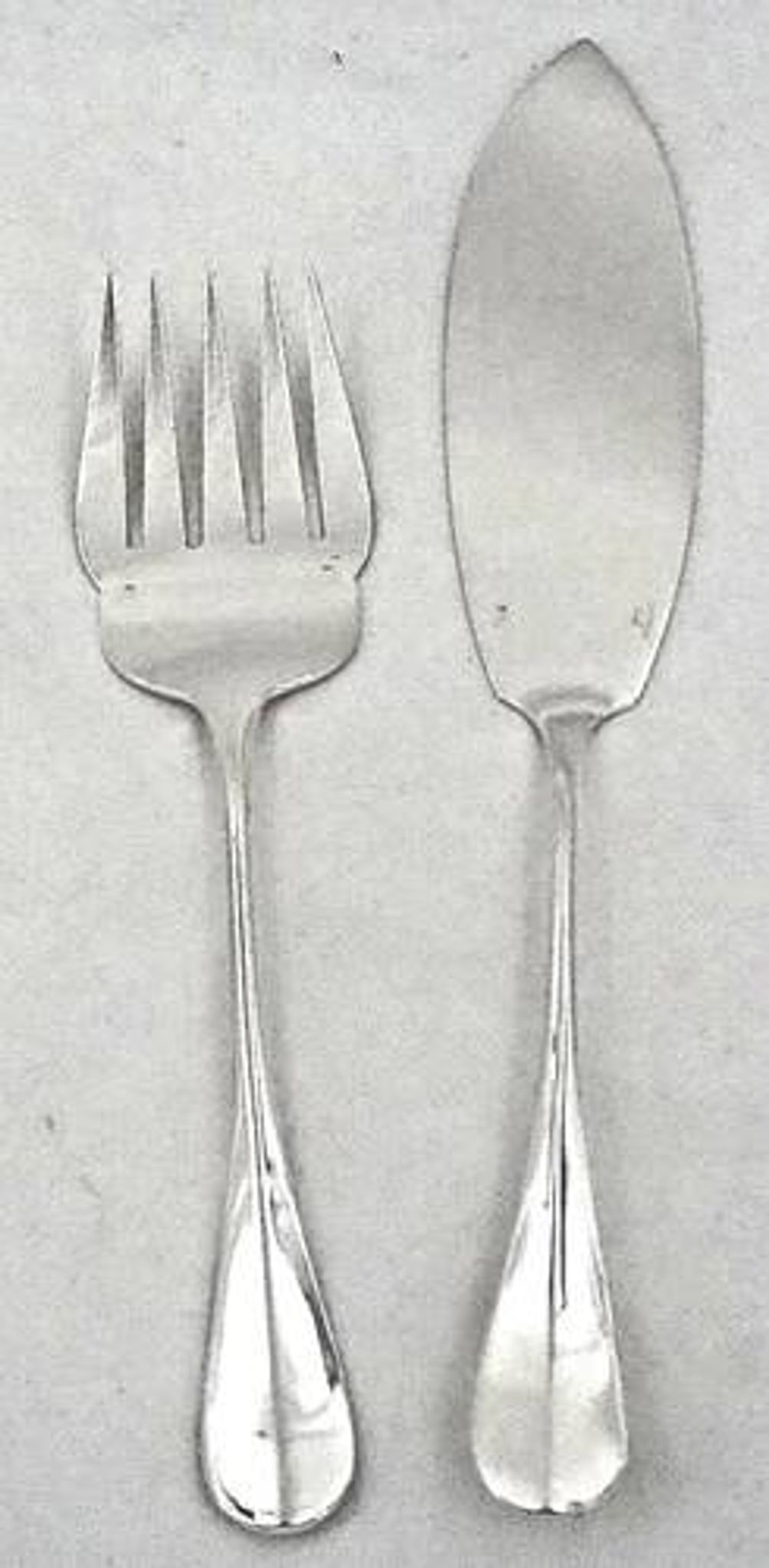 Christofle Fidélio 10 fish cutlery + serving cutlery 22 pieces silver-plated metal