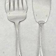 Christofle Fidélio 10 fish cutlery + serving cutlery 22 pieces silver-plated metal