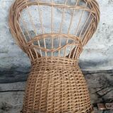 Fauteuil rotin enfant