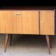 Very elegant small vintage Scandinavian sideboard.