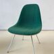 Pair of chairs low base Charles and Ray Eames, fabric Alexander Girard, ed. Herman Miller, 1970
