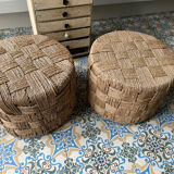 Duo 70s poufs