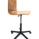 Woodmark vintage galvanitas Pagholz adjustable rotary work chair