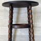 Vintage turned wooden gueridon from the 60s.
