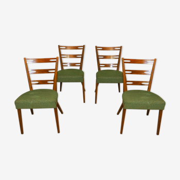 Ensemble de 4 chaises 1960's