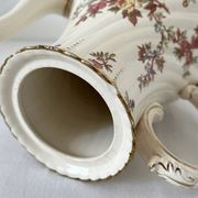 Louis XV style ironstone coffee pot from Sarreguemines