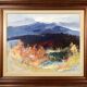Original Swedish Oil on Panel – “Autumn Landscape” by Torgny Forsberg