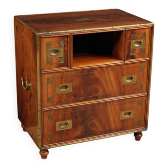 20th century English naval chest of drawers