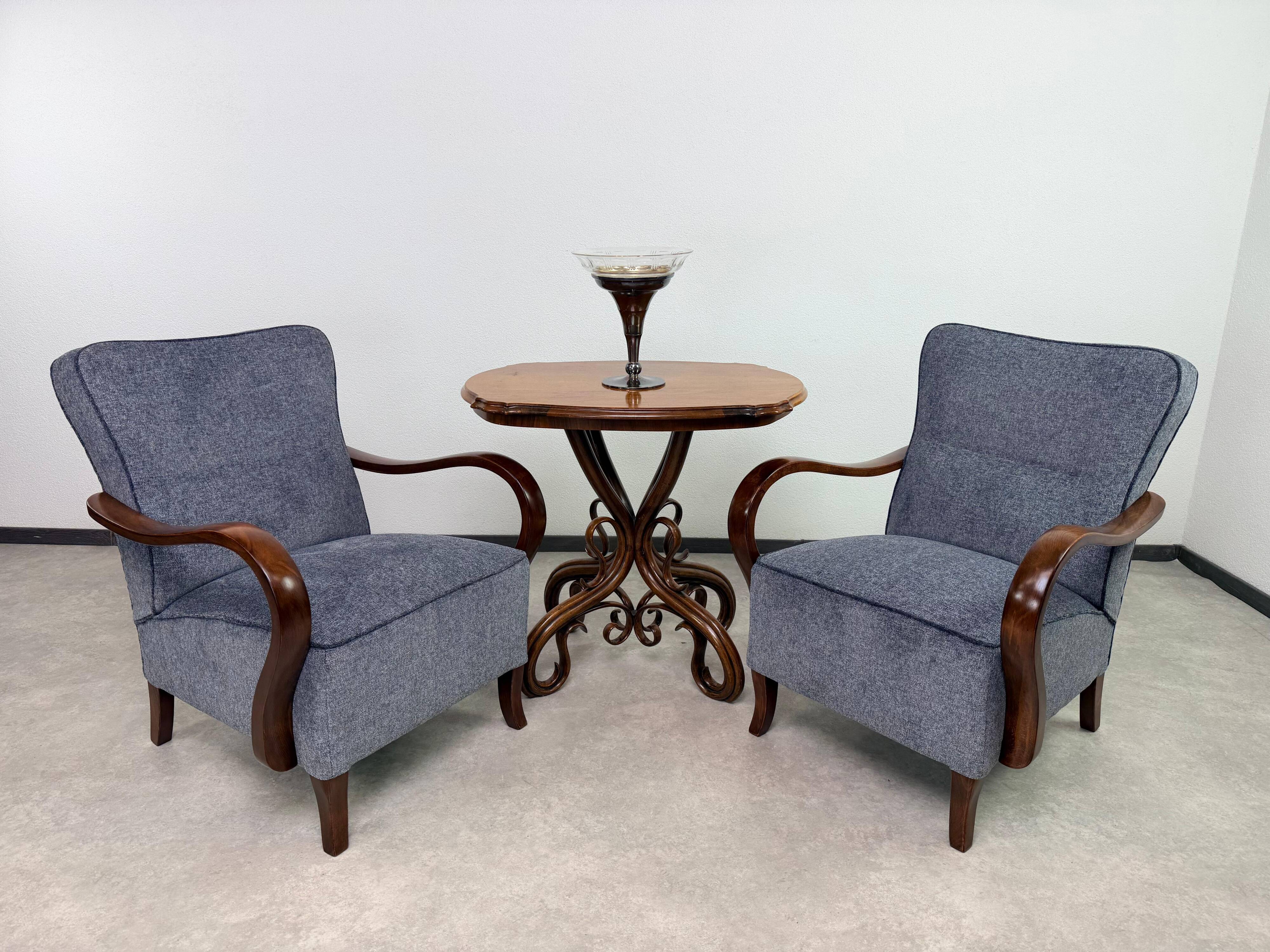 Table de salon antique rare « Gebrüder Thonet », Model No. 1