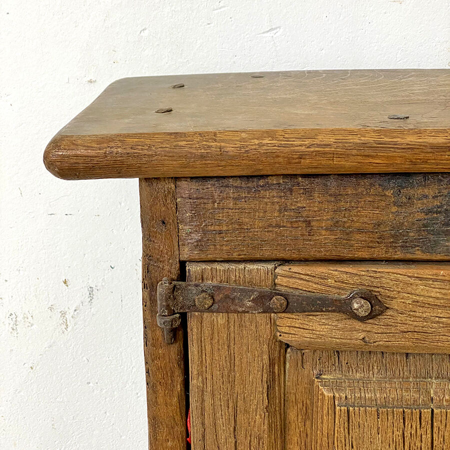 Rustic bedside table