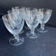 Port wine service – Blown, engraved and cut crystal – Art Deco