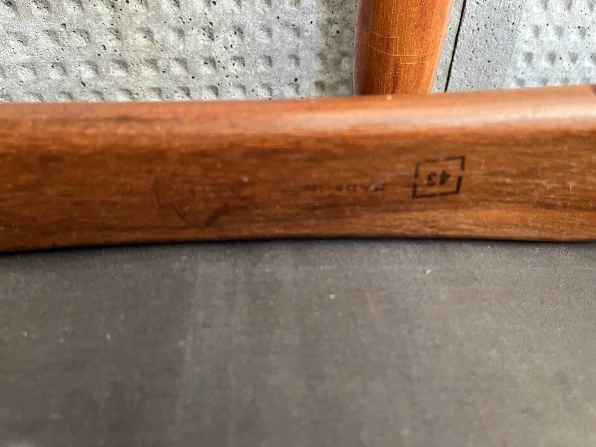 Ensemble salle à manger scandinave teck /chaises Samcom année 60