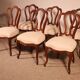 Set of 6 Napoleon III period chairs