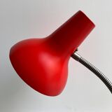 Large Mid Century red SIS desk lamp