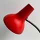 Large Mid Century red SIS desk lamp