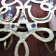 Paire d'appliques 1970 en laiton