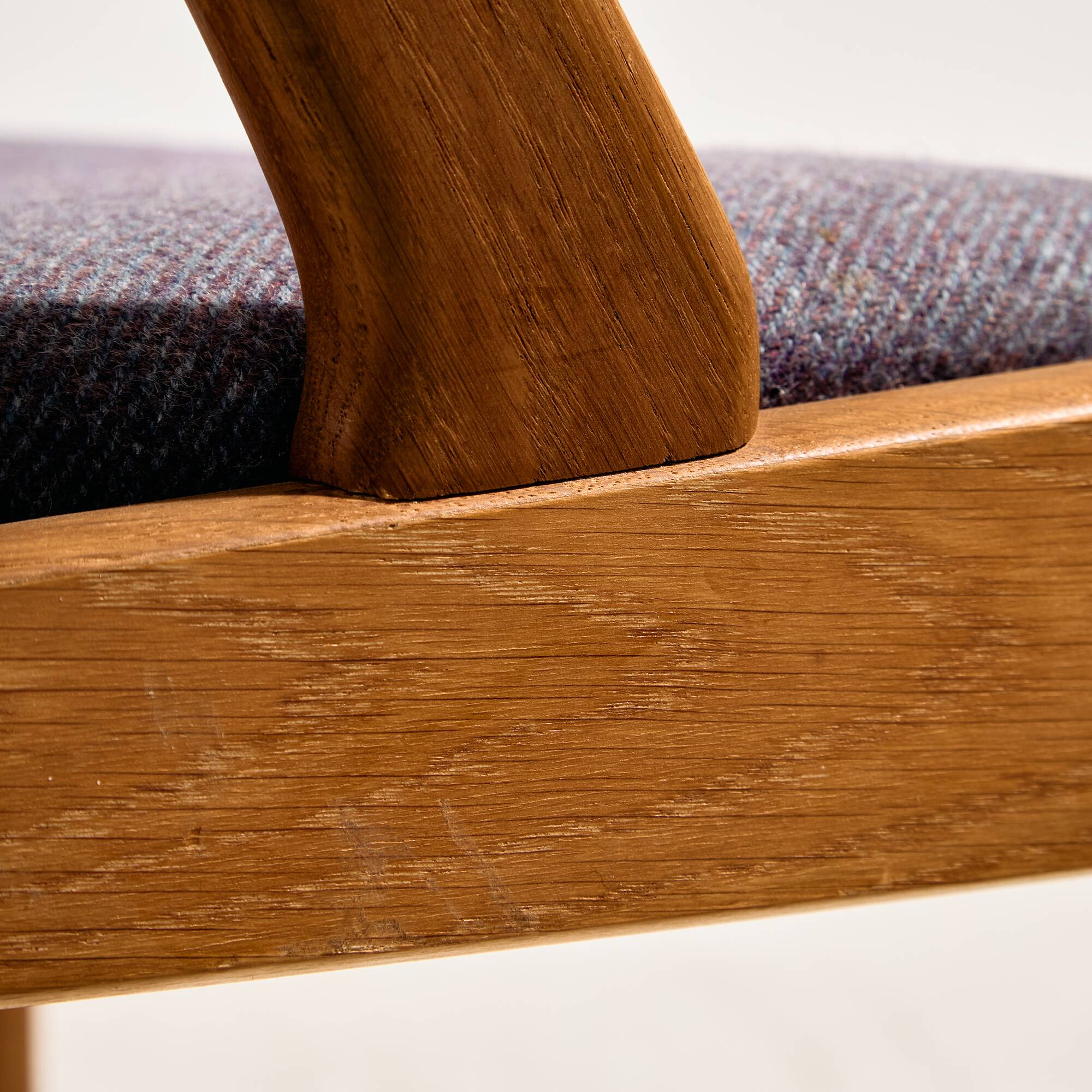 Model 31 oak dining chair by Kai Kristiansen for Schou Andersen, set of 6.