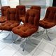 Suite of 6 chairs of italian vintage design year 1970