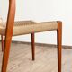 Set of 4 chairs 71 in teak by Niels O. Møller, JL Moller, Mid Century
