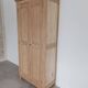 Parisian wardrobe from the early 20th century, 200 x 90 x 47, dowelled.