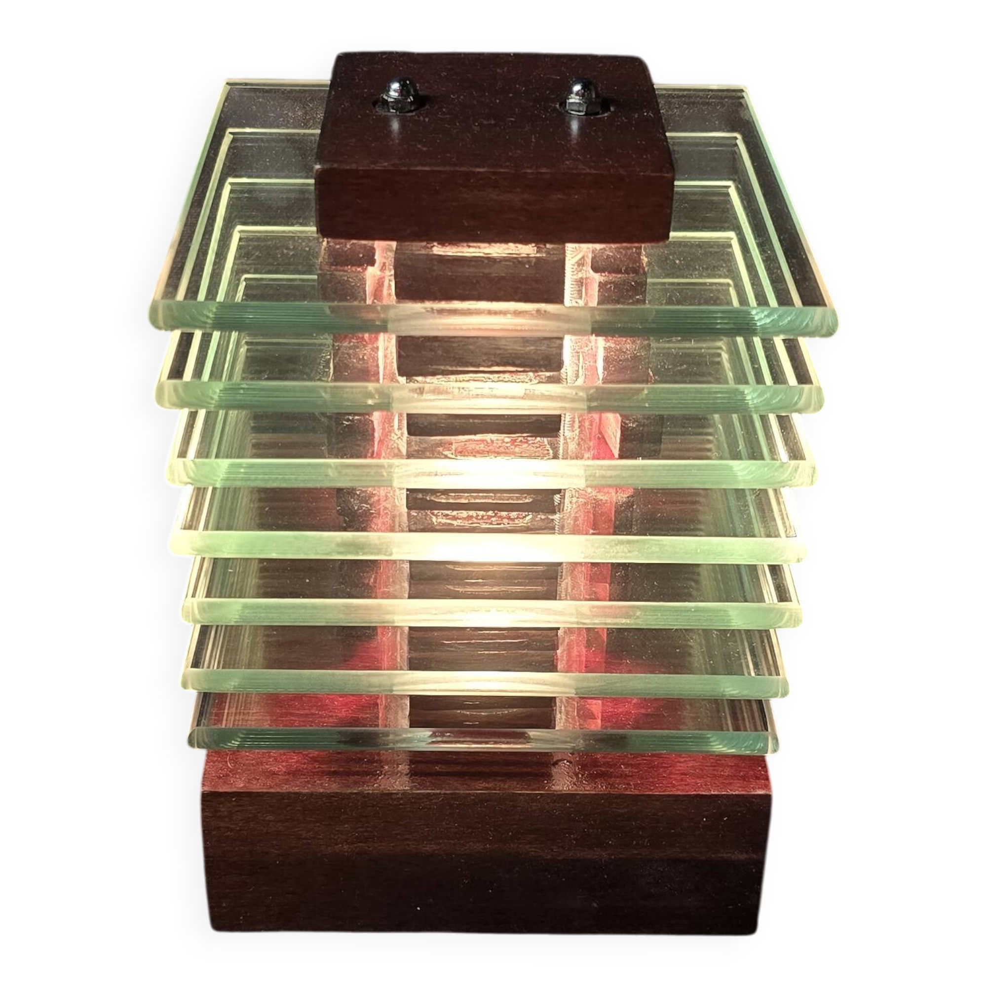 Table lamp, reissue of a model attributed to Desny Demeter.