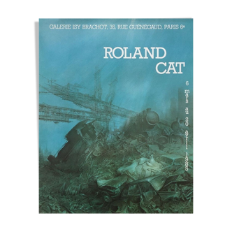 Poster Isy Brachot Roland Cat 1985