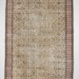 Hand-made vintage rug 303x206cm