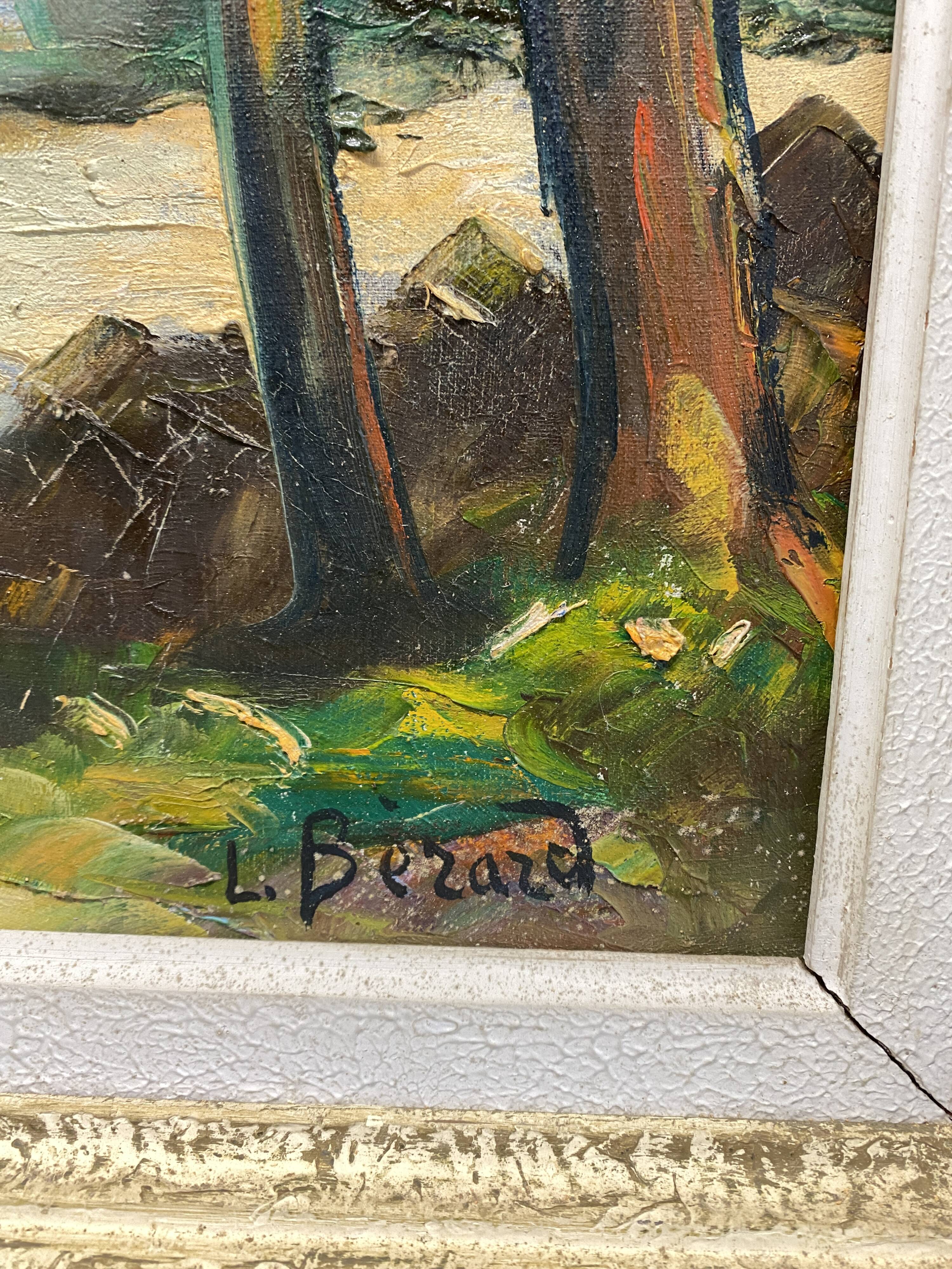 Seaside signed Berard