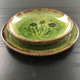 Set of 2 Provençal plates