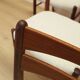 Set of six teak chairs, Danish design, 1960s, made in Denmark