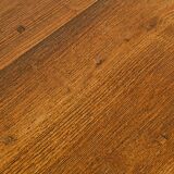 Pair of solid pine side tables, French Alps, circa 1970.