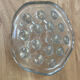 Glass tea warmer and candle holder - Georgshütte style