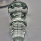 Crystal wine carafe from Fains – Original label, Original stopper