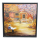 Peinture paysage huile sur toile signée