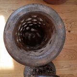 Set of 2 African Bamilike Cameroon stools, year 1950