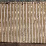 Vintage French watercolour of a village with a church, signed, from 1931